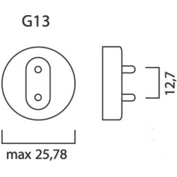Sylvania ToLEDO Avant G13 T8 LED Tube 2000lm 13.3W 1200mm (4')