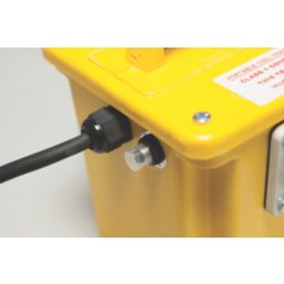Carroll & Meynell  1500VA Intermittent Step-Down Isolation Transformer 230V/110V Yellow