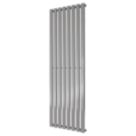 Azur Ilios 1800mm x 600mm 2665BTU Chrome Vertical Designer Radiator