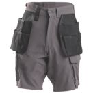 Hard Yakka Toughmaxx Lite Holster Stretch Work Shorts Graphite 32" W