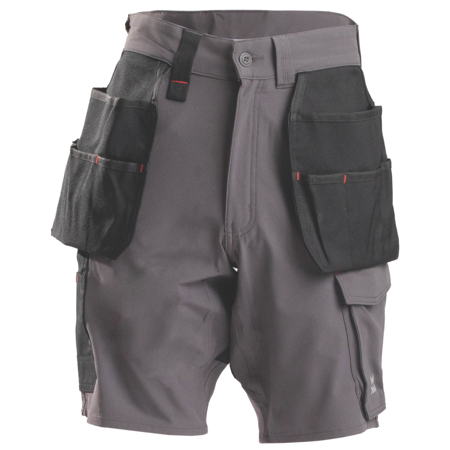 Hard Yakka Toughmaxx Lite Holster Stretch Work Shorts Graphite 32" W (618AY)