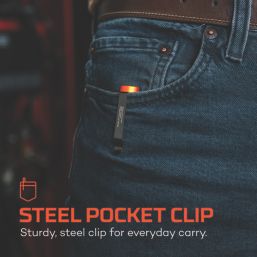 Nebo Larry 500 Flex Rechargeable LED Flashlight Storm Grey 500lm