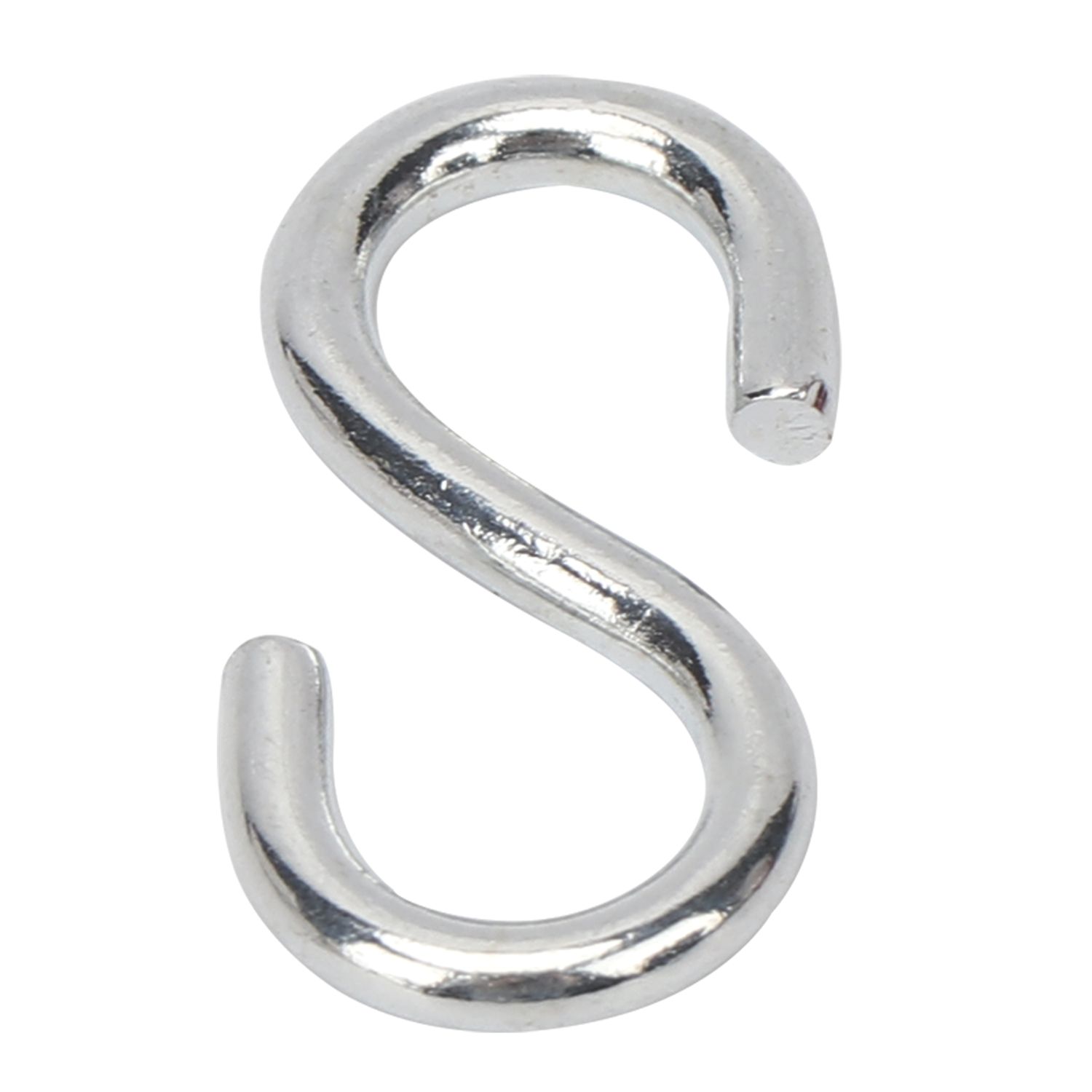 Essentials S-Hooks Steel 25 x 2.5mm 4 Pack (618FE)