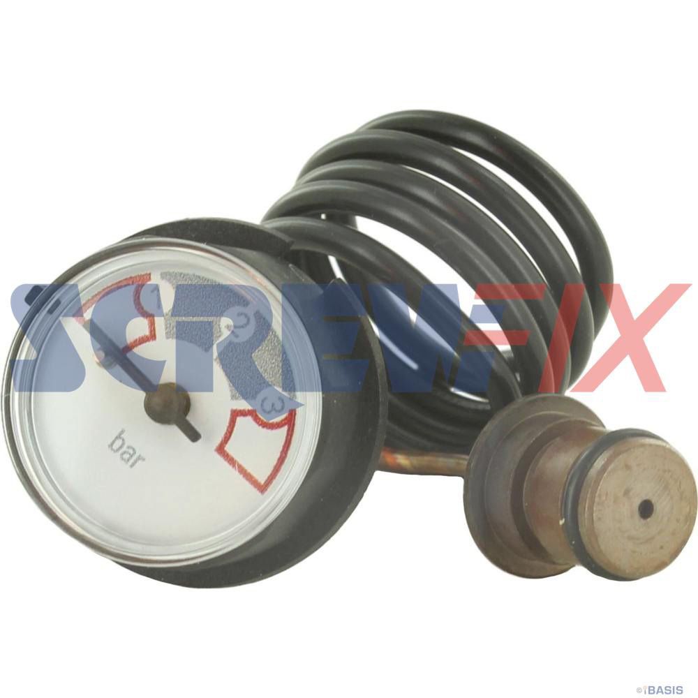 Vokera 20049617 Quick primer pressure gauge Screwfix