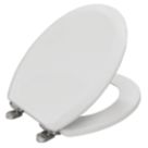 Bemis Elwood Soft-Close Toilet Seat Moulded Wood White