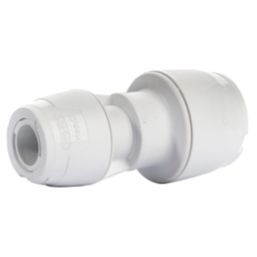 Hep2O  Plastic Push-Fit Reducing Keyless Coupler 15mm x 10mm