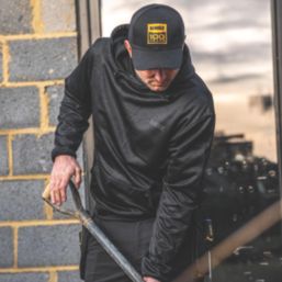 DEWALT Falmouth Hooded Sweatshirt Black Large 41-43" Chest