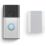 Ring  Wired or Wireless Smart Video Doorbell & Chime Satin Nickel