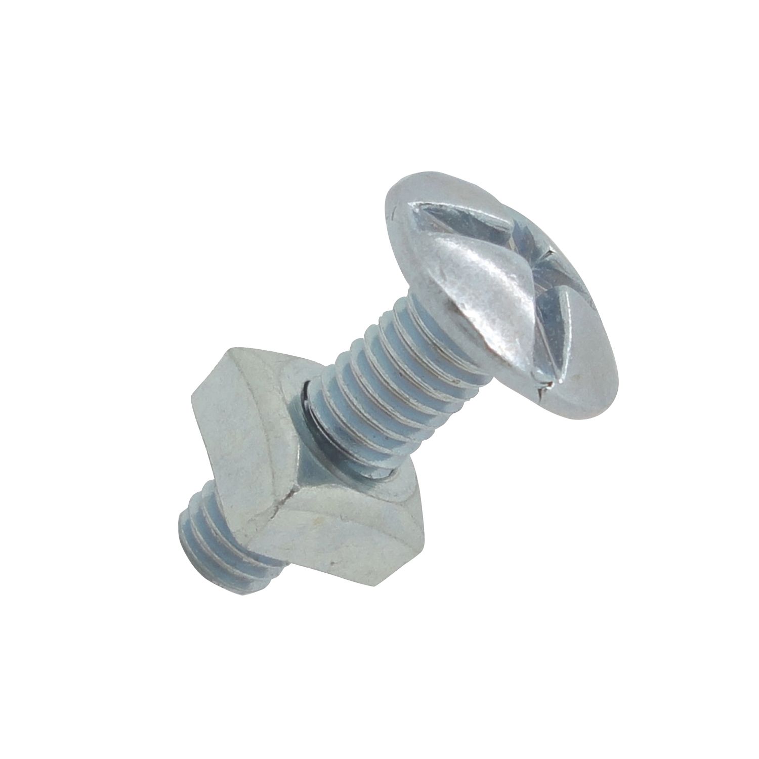 Easyfix Bright Zinc-Plated Roofing Bolts M5 x 30mm 10 Pack (6194J)