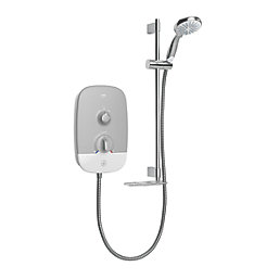 Mira Play White / Grey 10.8kW  Electric Shower