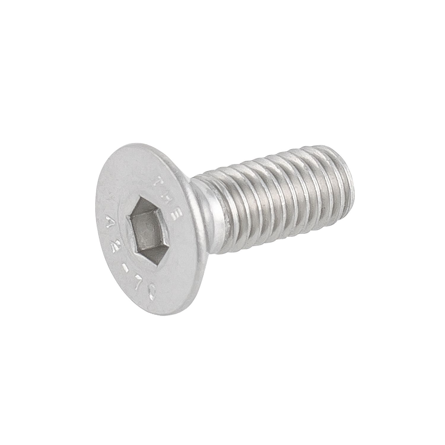 Easyfix Countersunk Head Socket Screws A2 Stainless Steel M6 x 16mm 50 Pack (6197T)