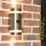 Lutec Focus Outdoor Wall Light With PIR Sensor Stainless Steel
