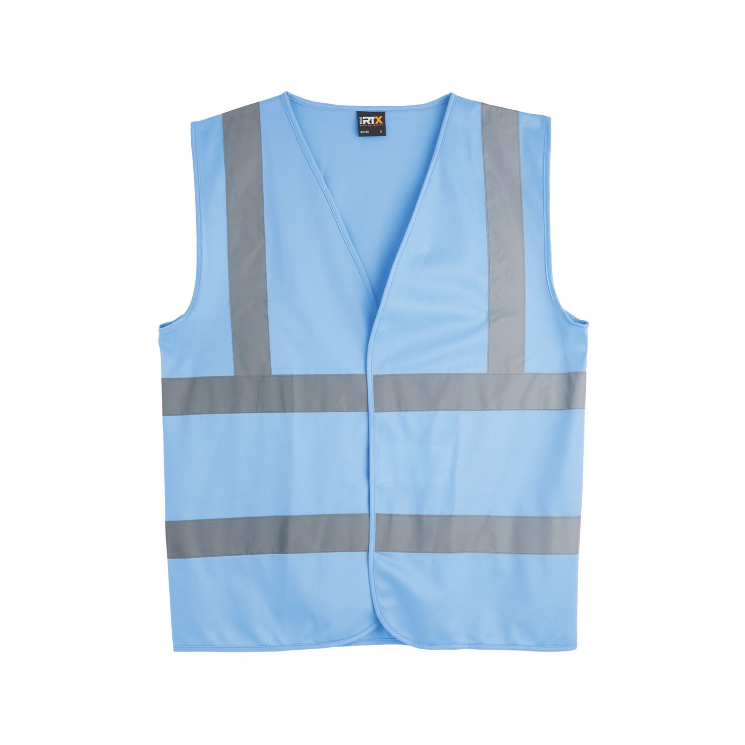Pro RTX High Visibilty Waistcoat Sky Blue Medium 40" Chest (619AL)