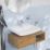 Grohe Dice Chrome 204mm Standard Lever Mono Basin Mixer Tap  With Clicker Waste