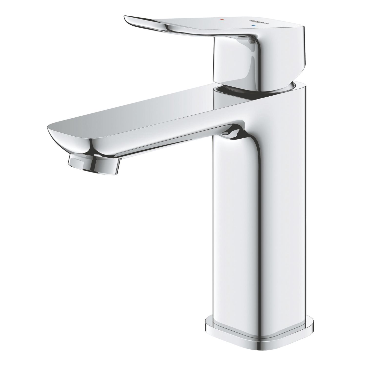 Grohe Dice Chrome 204mm Standard Lever Mono Basin Mixer Tap With Clicker Waste (619AM)