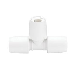 Hep2O  Plastic Push-Fit Equal Tees 10mm 10 Pack