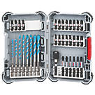 Bosch Pick & Click Multi-Material Multipurpose Drill Bit Set 35 Pieces