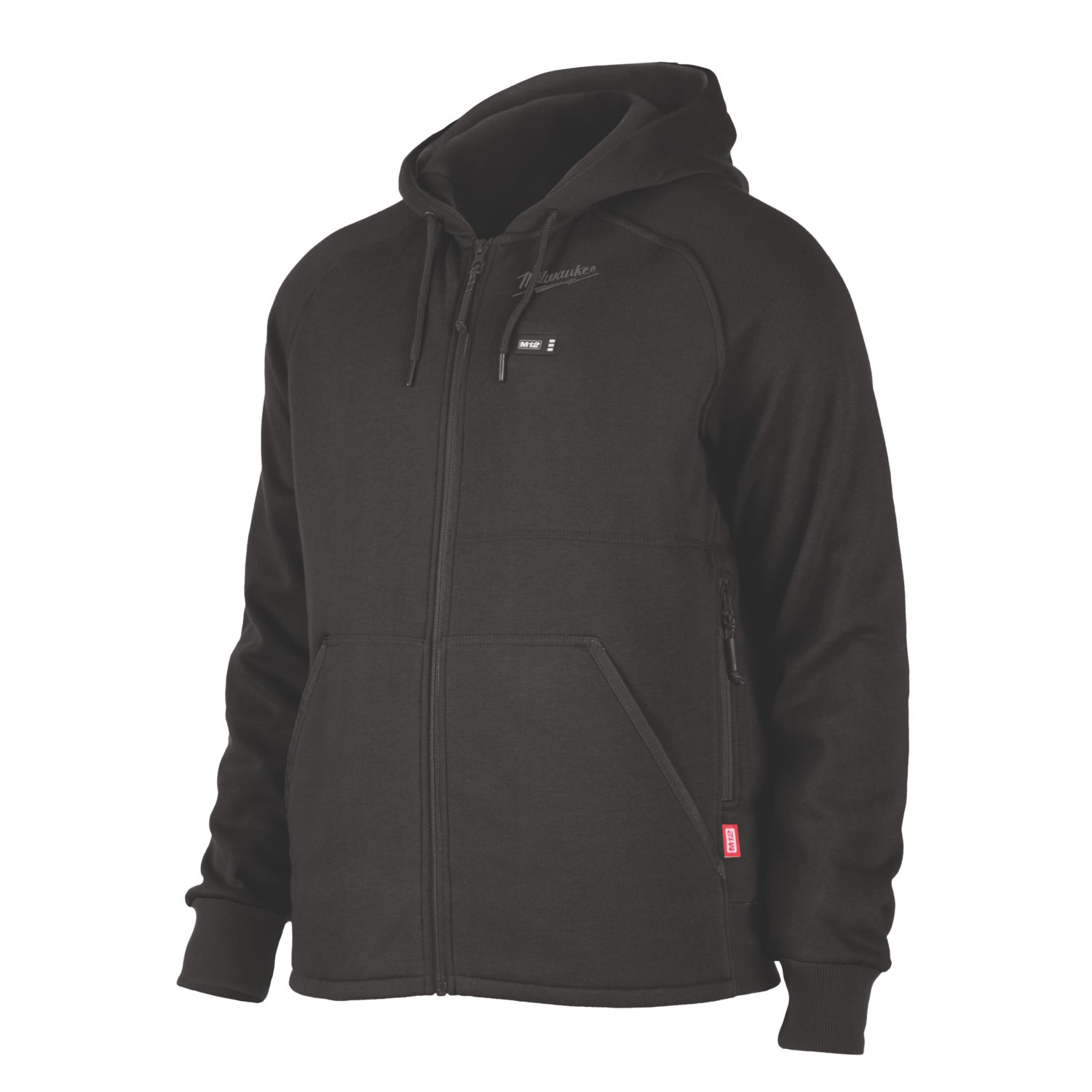 Milwaukee M12 HHBL4-0 12V Li-Ion RedLithium Heated Hoodie Black X Large 44" Chest - Bare (619GC)