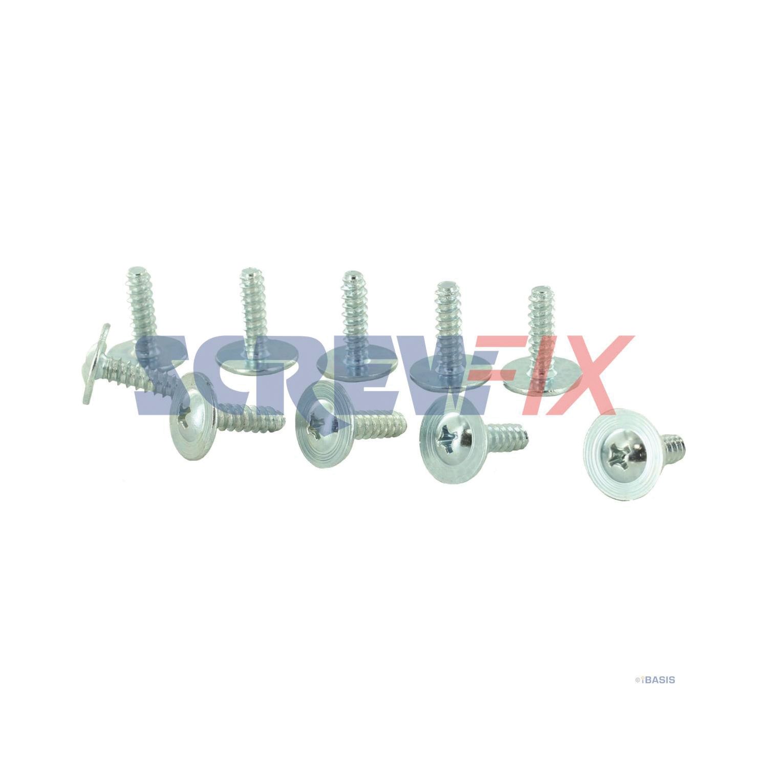 Worcester Bosch 87134030120 SCREW 10X16 TYPE AB SELF TAP 10 Pack (619GW)