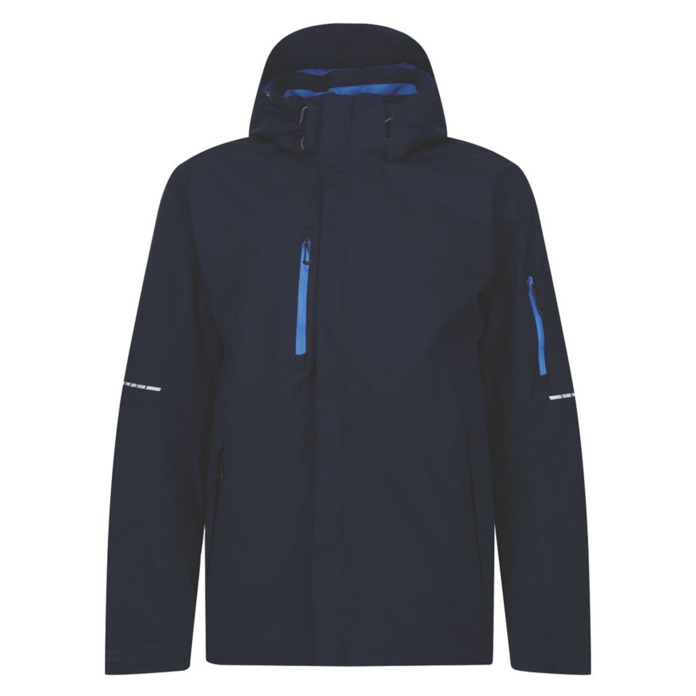 Regatta Exosphere II Waterproof Shell Jacket Navy / Oxford Blue Large