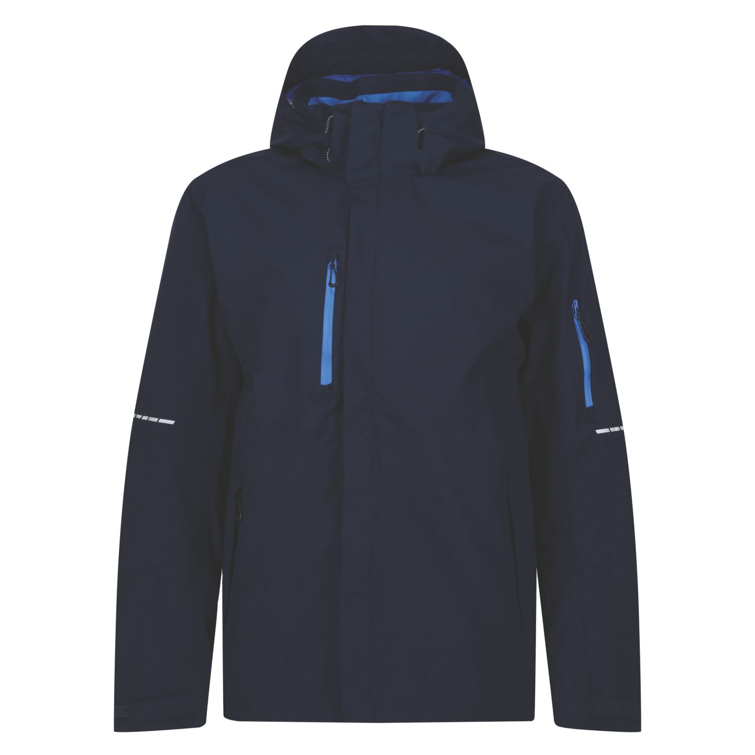 Regatta Exosphere II Waterproof Shell Jacket Navy/Oxford Blue Large Size 41.5" Chest (619HF)