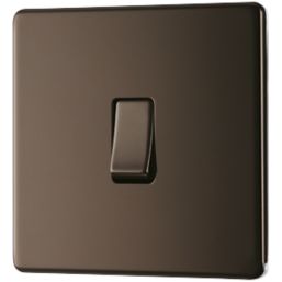 LAP  20A 16AX 1-Gang 2-Way Light Switch  Black Nickel