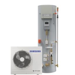 Samsung  5kW Air-Source Pre-Plumbed Heat Pump Kit 170Ltr
