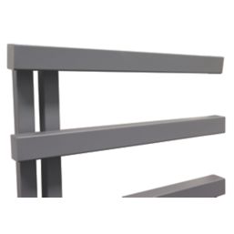 Towelrads 795mm x 500mm 1283BTU Anthracite Flat Designer Towel Radiator