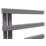 Towelrads 795mm x 500mm 1283BTU Anthracite Flat Designer Towel Radiator