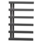 Towelrads 795mm x 500mm 1283BTU Anthracite Flat Designer Towel Radiator