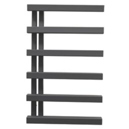 Towelrads 795mm x 500mm 1283BTU Anthracite Flat Designer Towel Radiator