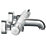 Hansgrohe MyFox Wall-Mounted Thermostatic Bath Shower Mixer Chrome