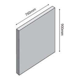 Maia  Iceberg Splashback 760mm x 900mm x 10mm