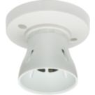 Knightsbridge  Straight HO Batten Lampholder Skirt Light Fitting B22 2.95" 10 Pack