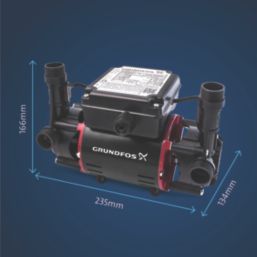 Grundfos 98950217 Regenerative Twin Shower Pump 2.0bar