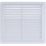 Map Vent Gas Louvre Vent White 229mm x 229mm
