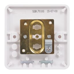 Schneider Electric Lisse 1-Gang Coaxial TV Return Socket White