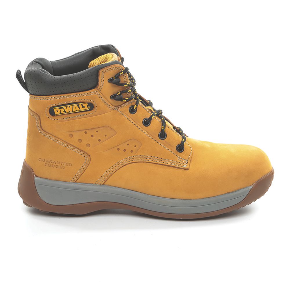 DEWALT Bolster Size Honey Steel Toe Cap Safety Boots Screwfix