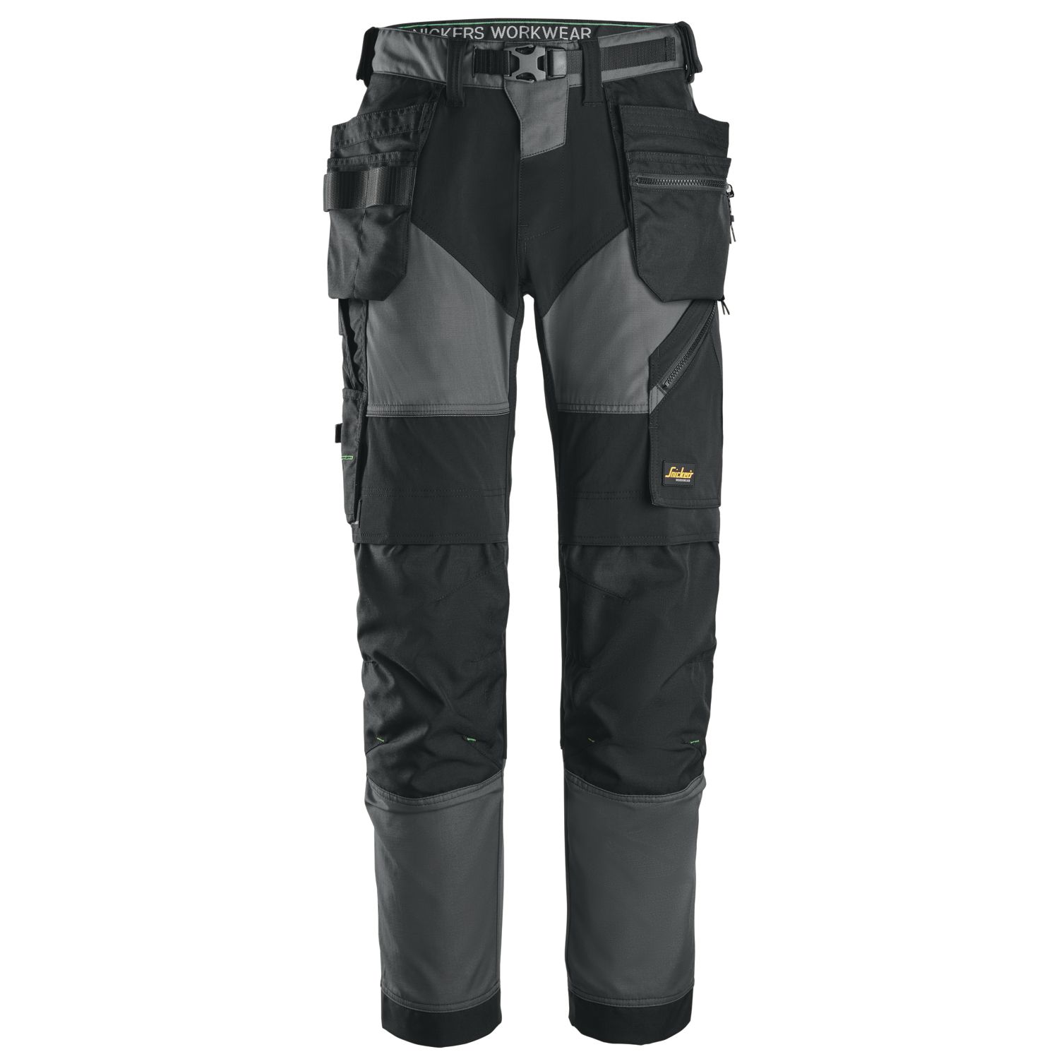 Snickers 6902 Stretch Work Trousers Steel Grey 35" W 30" L (620AF)