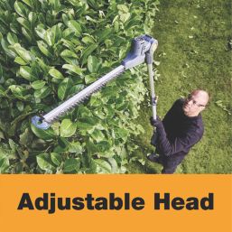 Titan TTI830HDC  45cm 18V 1 x 2Ah Li-Ion TXP Brushless Cordless Pole Hedge Trimmer