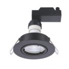 Sylvania Sylspot Tilt  LED Warm White Spotlight Black 4.5W 345lm