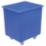 Essentials  Storage Container Blue 135Ltr