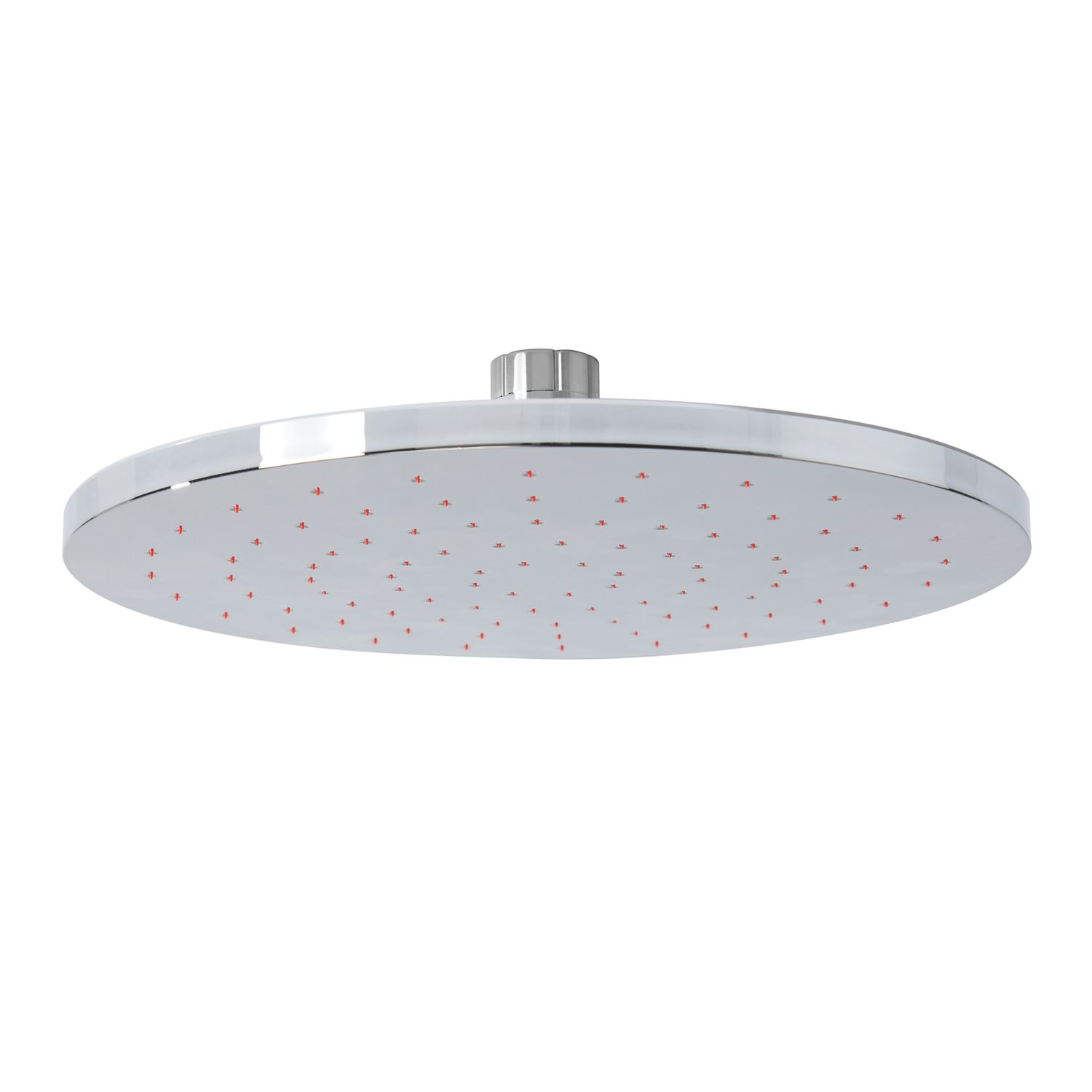 Highlife Bathrooms SH301 Adjustable & Tiltable Rainfall Shower Head Chrome/White 230mm (620HL)