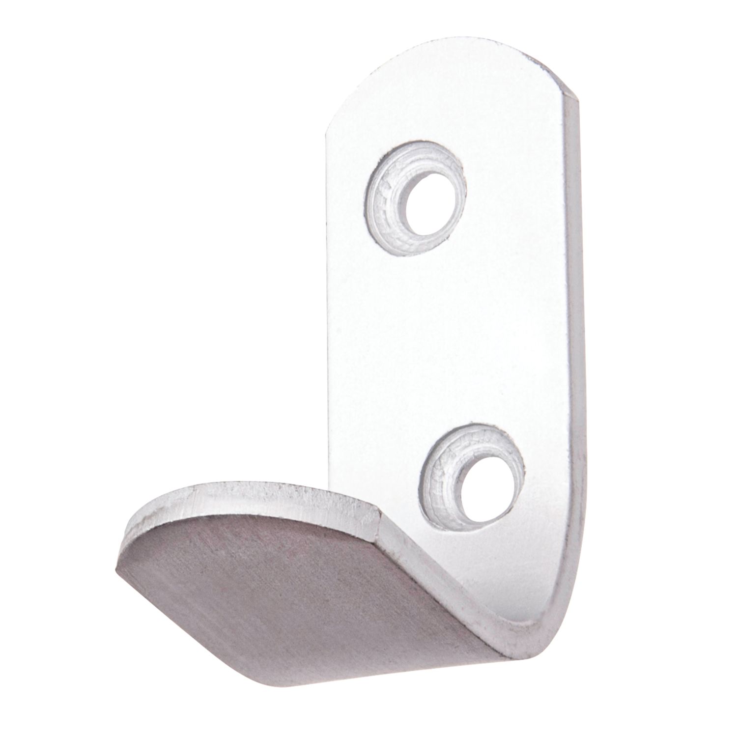 Smith & Locke Robe Hooks Silver 45mm 5 Pack (620HT)