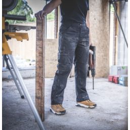 Regatta Action Womens Work Trousers Navy Size 10 31" L