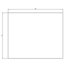 House Beautiful Heritage Blue Kitchen Splashback 900mm x 750mm x 6mm