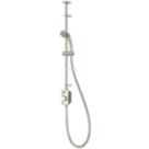 Aqualisa Visage HP/Combi Ceiling-Fed Single Outlet Chrome Thermostatic Digital Shower