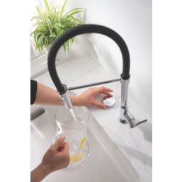 Abode Swich Round Tap Filter Converter Chrome