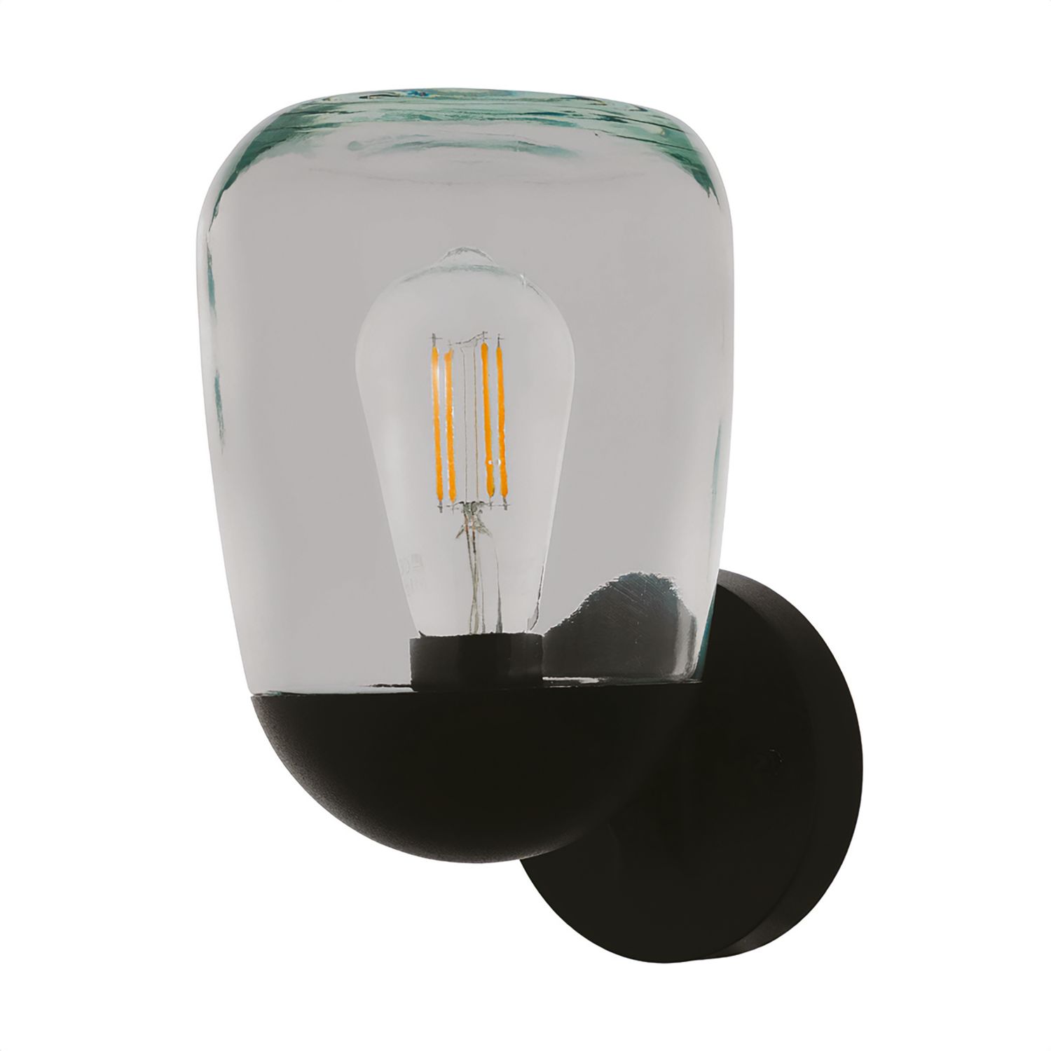Eglo Donatori Outdoor Wall Light Black (620PL)