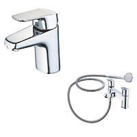 Ideal Standard Ceraflex Basin Mixer & Bath Shower Mixer Pack